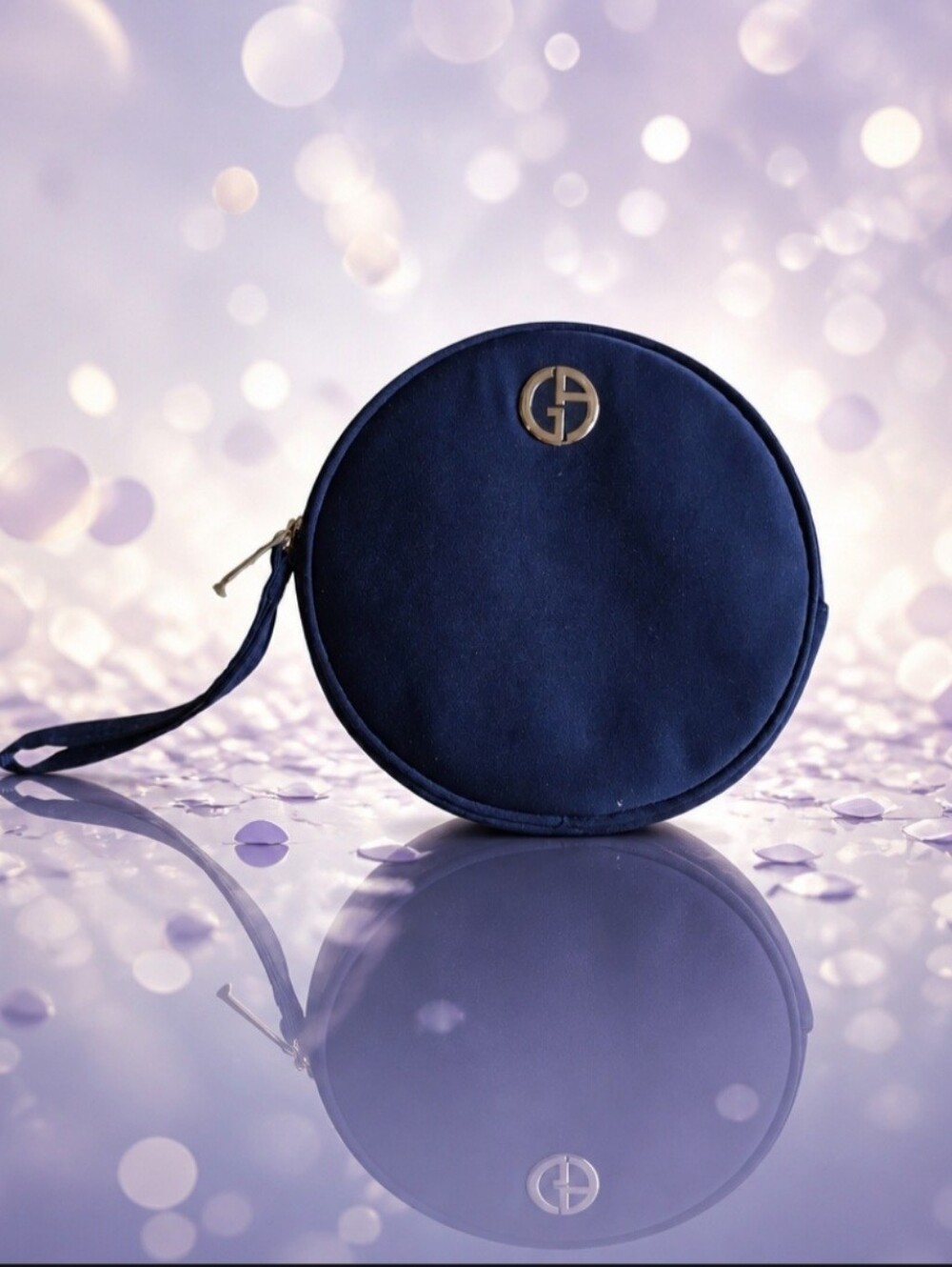 Blue Giorgio Armani Cosmetics Bag
